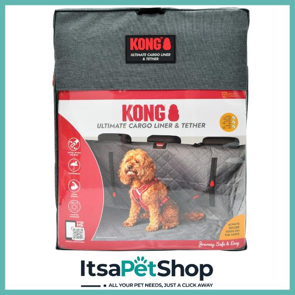 KONG TRAVEL Ultimate Dog Cargo Liner & Tether