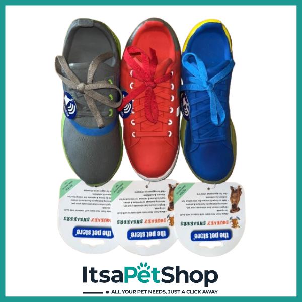 The Pet Store Squeaky Sneakers For Dogs