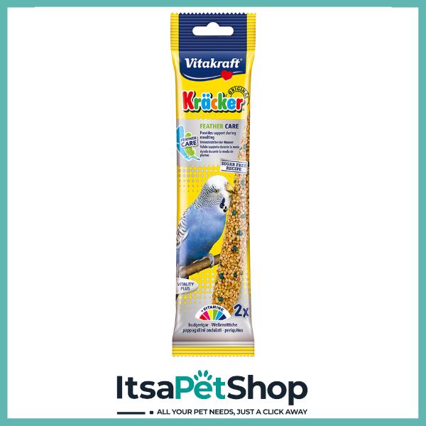 VitaKraft Kracker Feather Care for Parrots - Pet Health Supplies