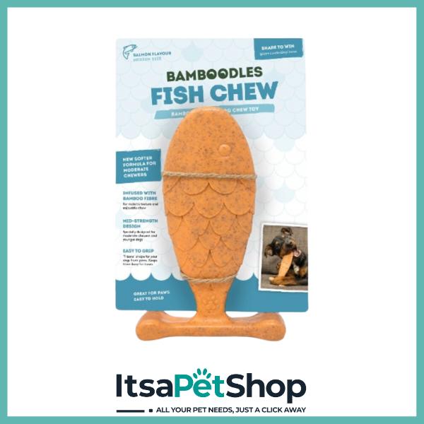 Bamboodles Easy Grip Dog Chew for Pet Dental Health