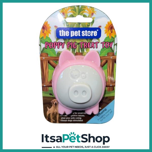 The Pet Store Poppy Pig Treat Toy for Dogs