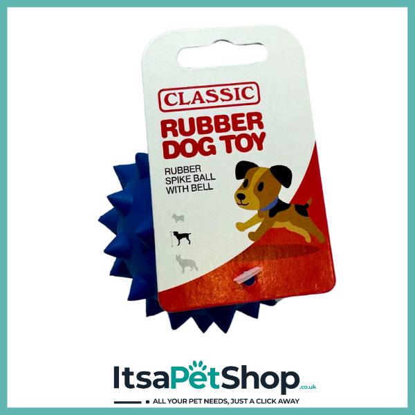 Classic Rubber Dog Toy for Pet Playtime Fun - Durable and Safe