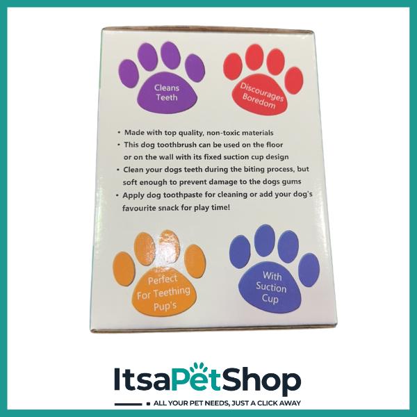 The Pet Store Spiky Sucker Treat Toy for Small & Medium Dogs - Perfect for Dog Treats and Training