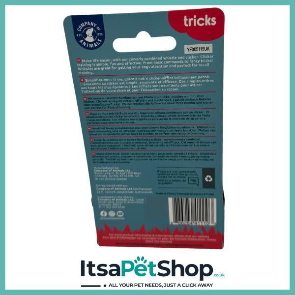 Coachi Wizzclick 2 in 1 Clicker with Whistle - Perfect for Training