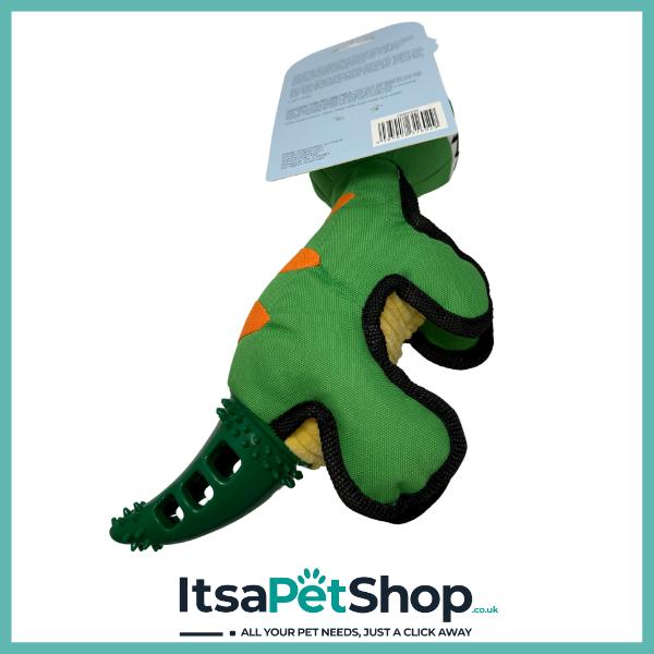 Coolpet Dino Treat Tail Toy for Dogs - Perfect for Playing and Chewing