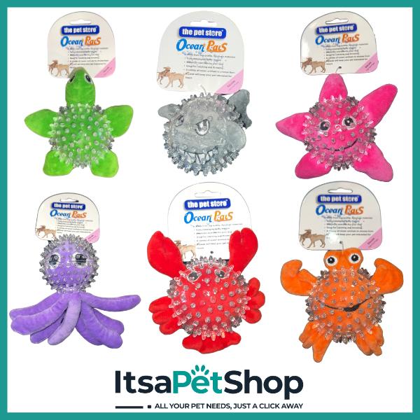 The Pet Store Ocean Pals - Adorable Ocean-themed Pet Toys