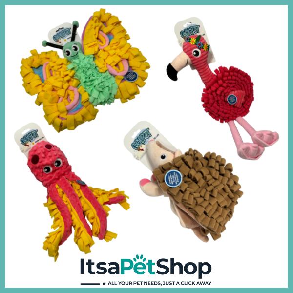 Snuffle Mat Toys for Dogs - 4 Animals Available - Perfect for Stress Relief