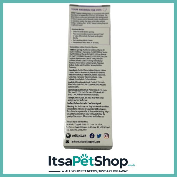 VETIQ Serene Calming Drops for Dogs & Cats - Soothing Aromatherapy