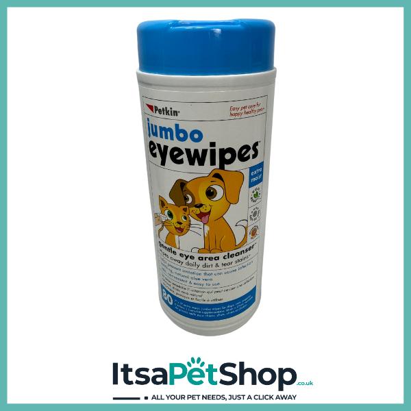 Patkin Jumbo Wipes for Dogs - Pack of 80