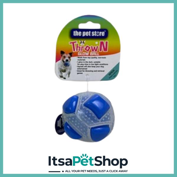 The Pet Store Throw N Glow Ball - Perfect for Playtime!