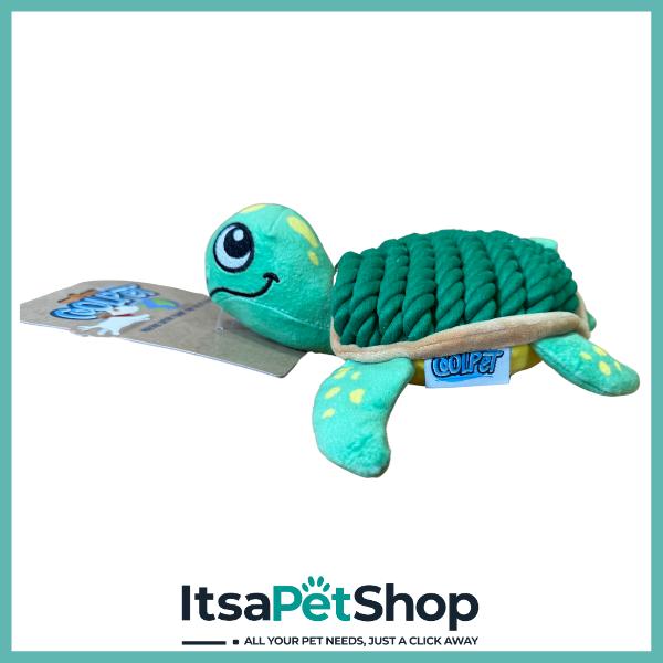 Coolpet Shelldon The Turtle Rope Shell Dog Toy for Dogs - Pet Toy Supplies