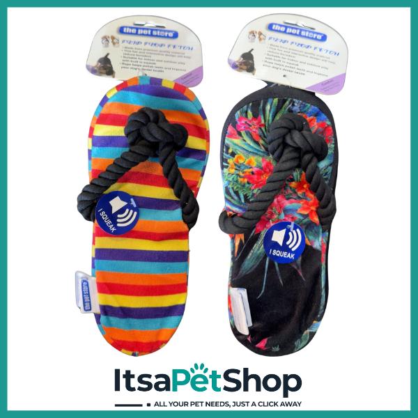 The Pet Store Flip Flop Fetch Dog toy
