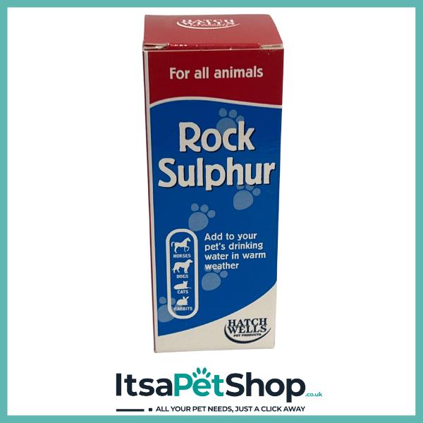 Rock Sulphur for All Animals - Natural Supplement for Healthier Pets