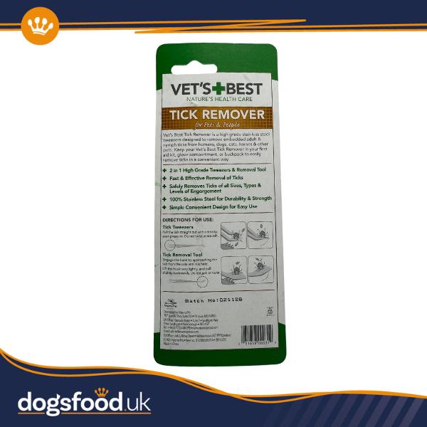Vet's Best Tick Remover for Dogs and Cats