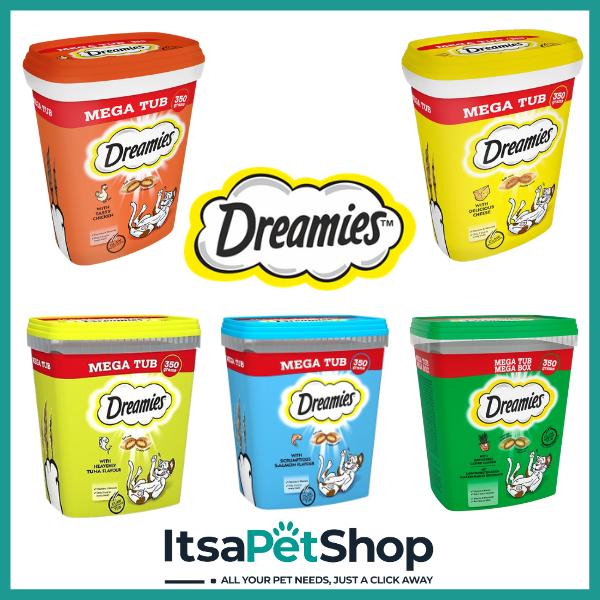 Dreamies Mega Tubs for Cats - Perfect for Your Feline Friend