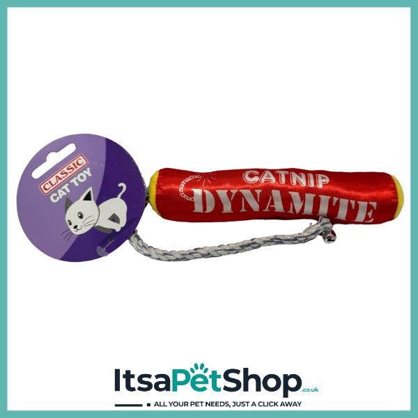 Catnip Dynamite Toy for Cats - Fun and Interactive Pet Toy