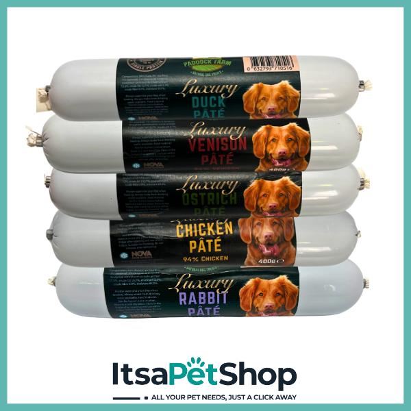 Paddock Farm Natural Dog Pate - Delicious and Nutritious Pet Treat