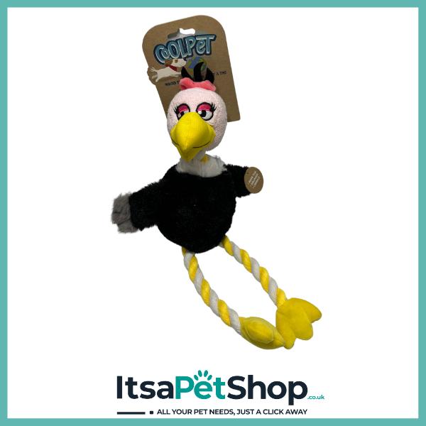 Valarie Vulture Dog Toy - Perfect for Small and Medium-Sized Dogs