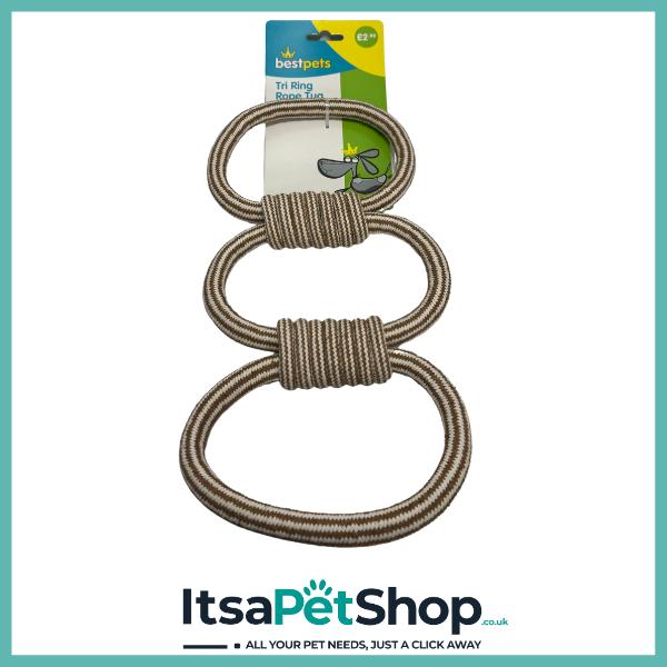 Tri Ring Rope Tug