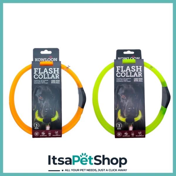 Kowloon Flash Collars for Dogs - Perfect for Your Pet's Safety