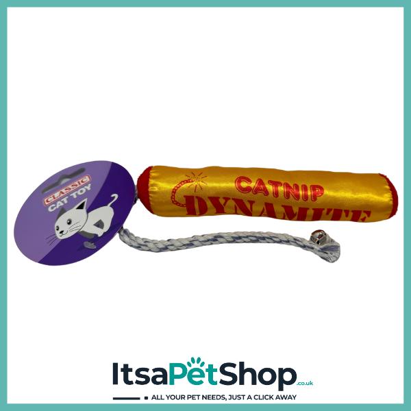 Catnip Dynamite Toy for Cats - Fun and Interactive Pet Toy