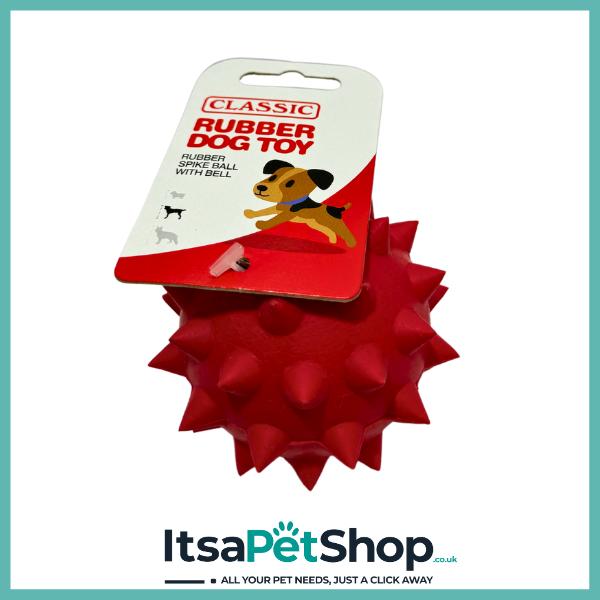 Classic Rubber Dog Toy for Pet Playtime Fun - Durable and Safe