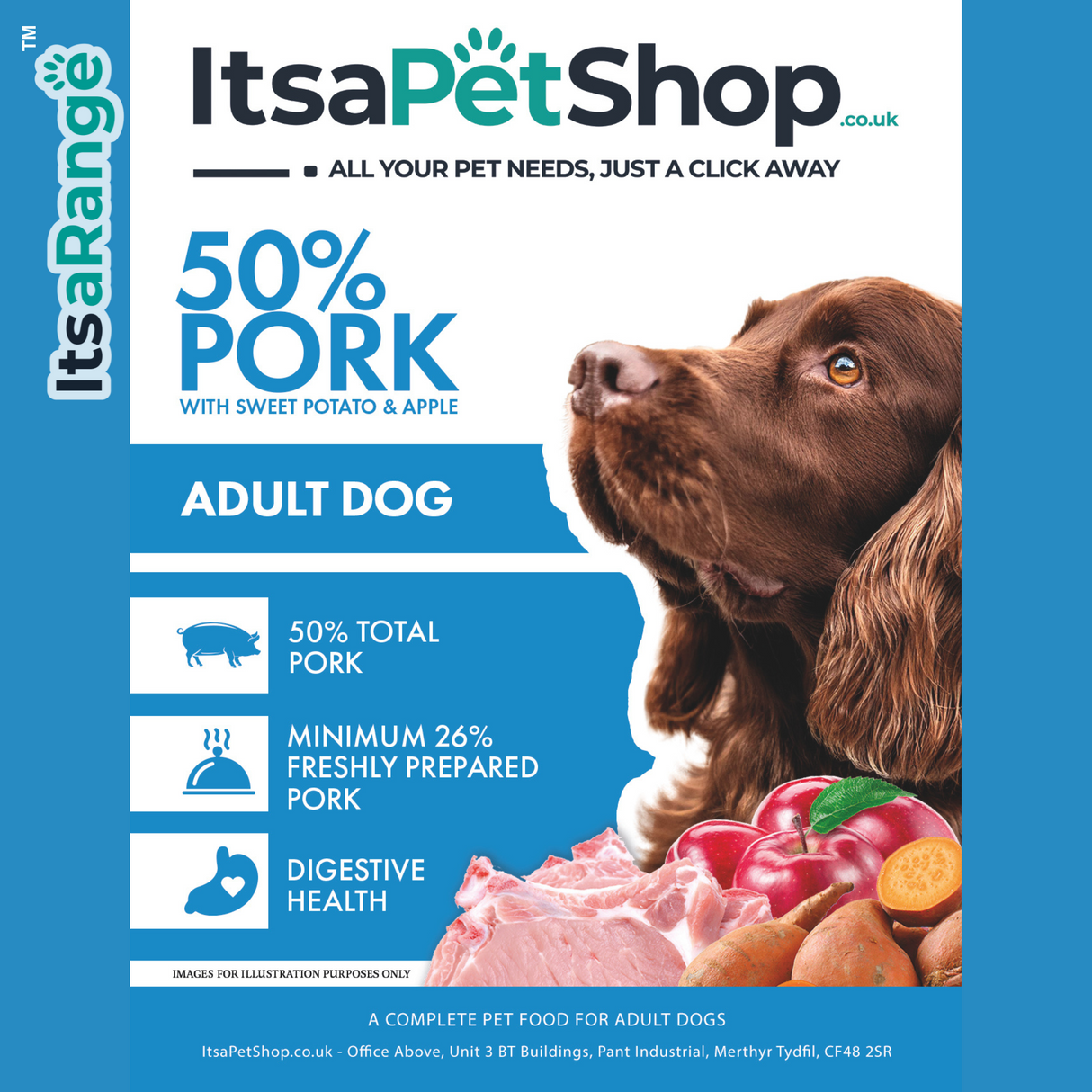 ItsaRange Adult Pork with Sweet Potato & Apple