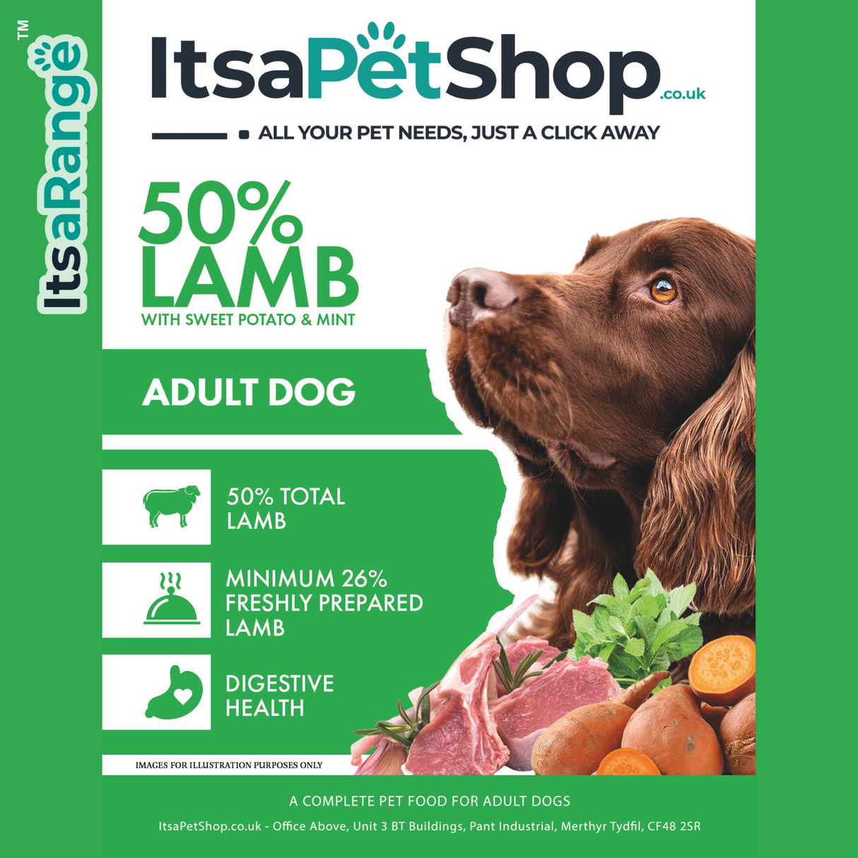 ItsaRange Adult Lamb with Sweet Potato & Mint