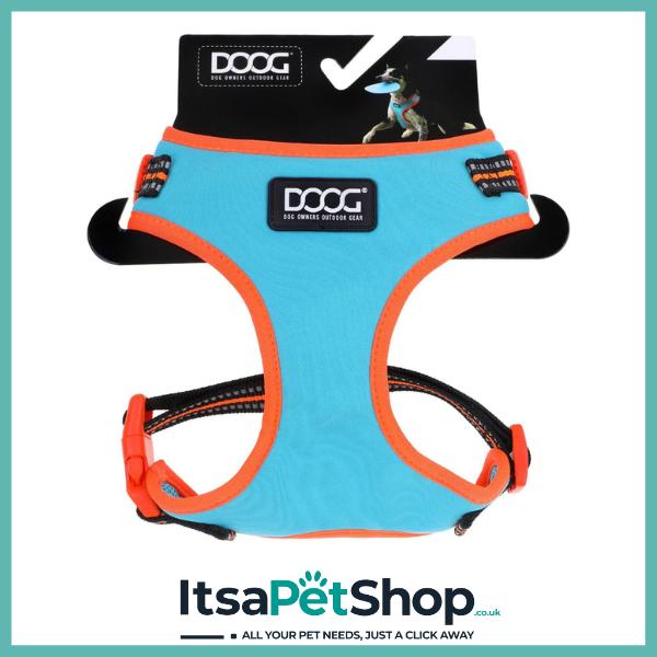 DOOG All Weather 'Neoflex" Dog Harness HARBEET-M, Various Sizes