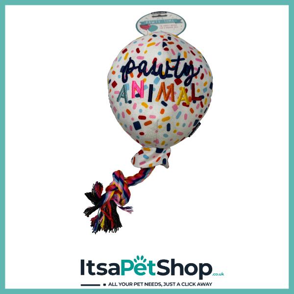 Birthday Ballon Dog Toy - Perfect for Celebrating Your Pet's Birthday