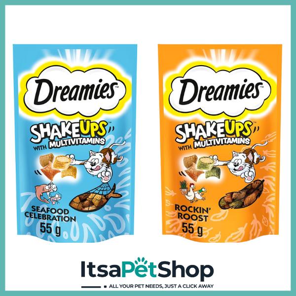 Dreamies ShakeUps for Cats - Fun and Flavorful Treats