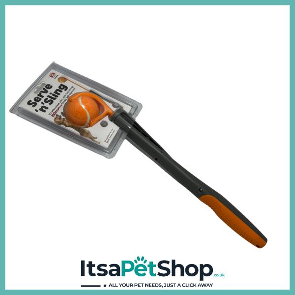 Serve N Sling Ball Throw for Dogs - Perfect for Playtime