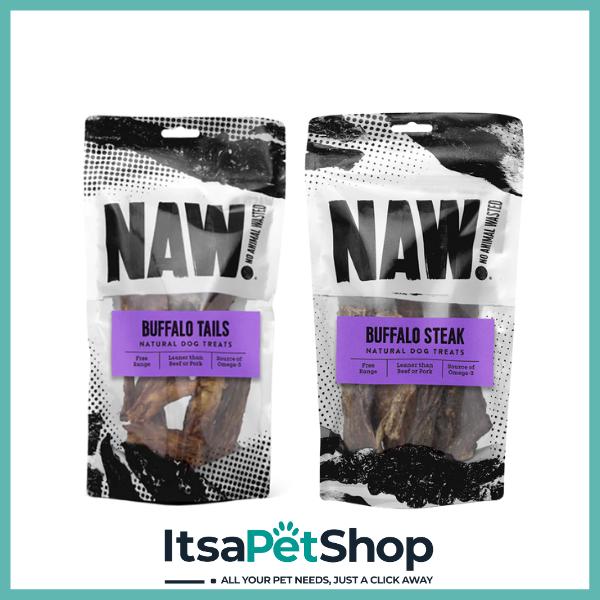 Naw Treats for Dogs - Delicious flavours for Your Canine Companion. They'll be barking for more.