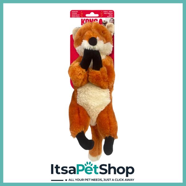KONG wild low stuffing Fox