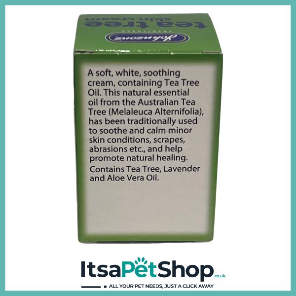 Tea Tree Skin Cream for Dogs, Cats & Other Pets - Soothing Relief & Moisturizing