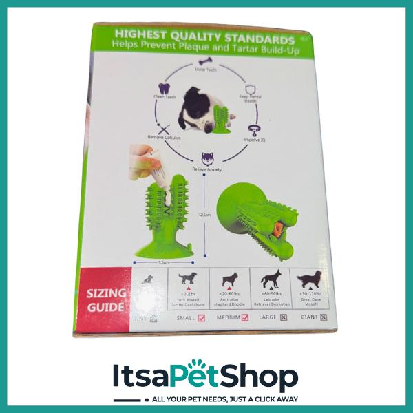 The Pet Store Spiky Sucker Treat Toy for Small & Medium Dogs - Perfect for Dog Treats and Training