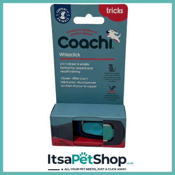 Coachi Wizzclick 2 in 1 Clicker with Whistle - Perfect for Training