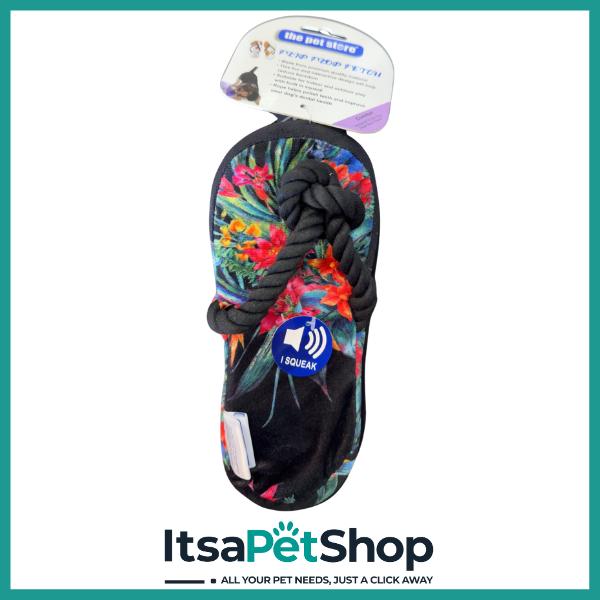 The Pet Store Flip Flop Fetch Dog toy