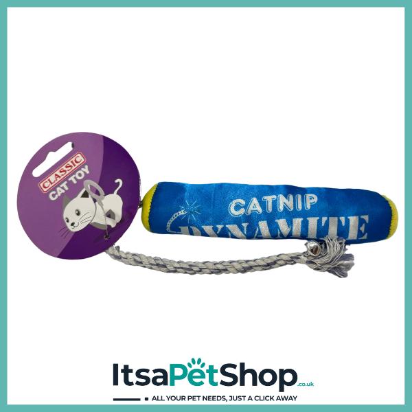 Catnip Dynamite Toy for Cats - Fun and Interactive Pet Toy