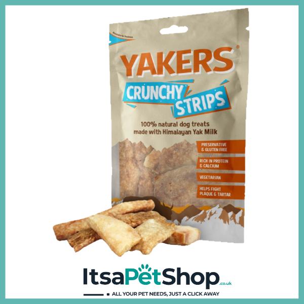 YAKERS Crunchy Strips for Dogs - Delicious Treats for Your Canine Companion