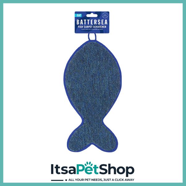 Battersea Fish Carpet Scratcher for Cats - Perfect for Your Feline Friend