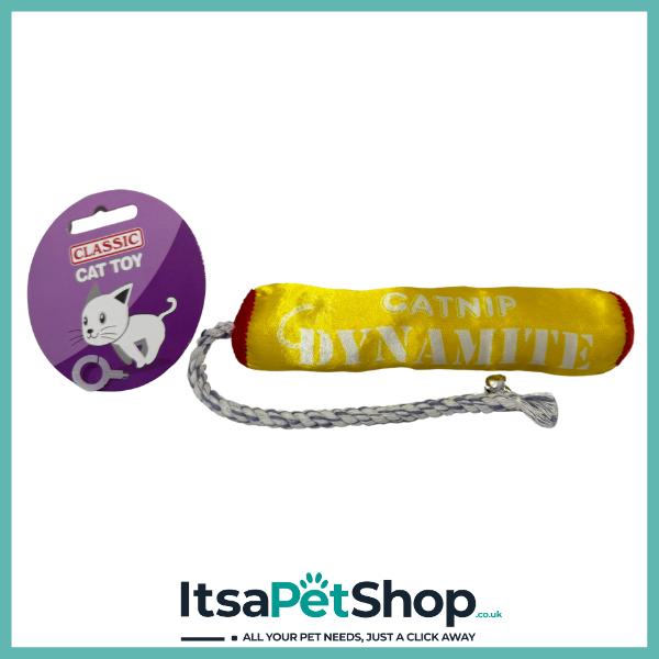 Catnip Dynamite Toy for Cats - Fun and Interactive Pet Toy
