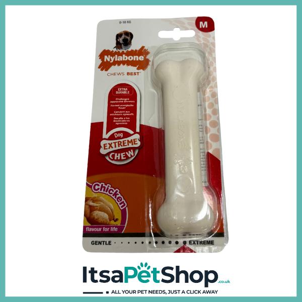 Nylabone Dog Extreme Chew Chicken Flavour for Dogs