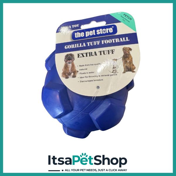 The Pet Store Gorilla Tuff Football for Dogs - Perfect for Your Furry Friend