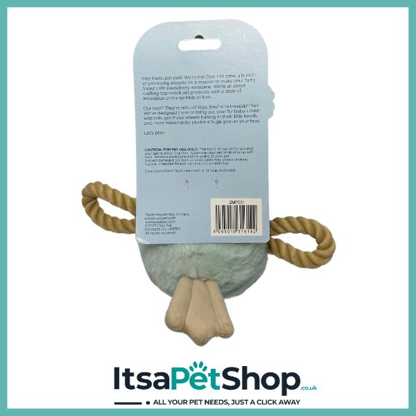 Coolpet Owl Rope Limbs Toy for Dogs - Perfect for Playtime