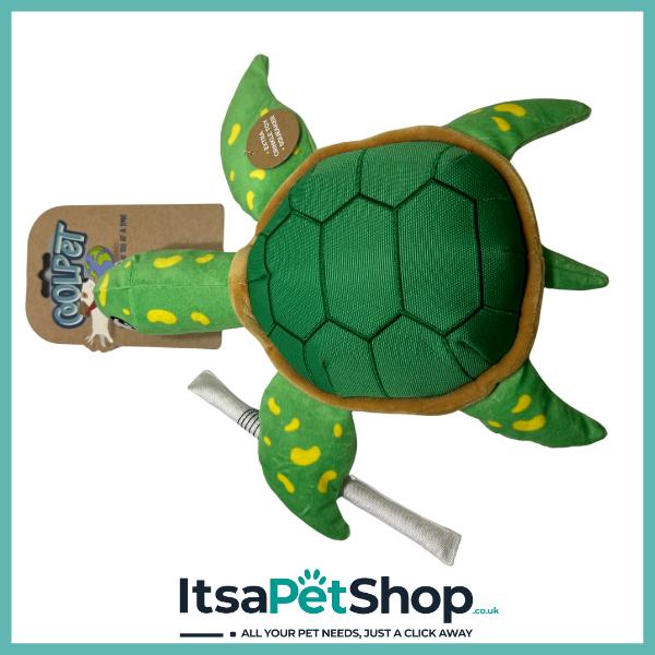 Crinkles Squeak Turtle Toy for Fun Playtime