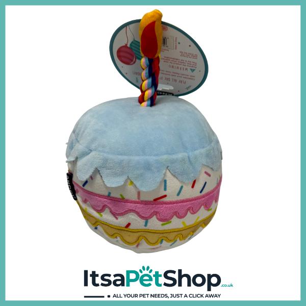 Ancol Pawty Time Sprinkle Cake Toy for Dogs - Perfect for Playtime
