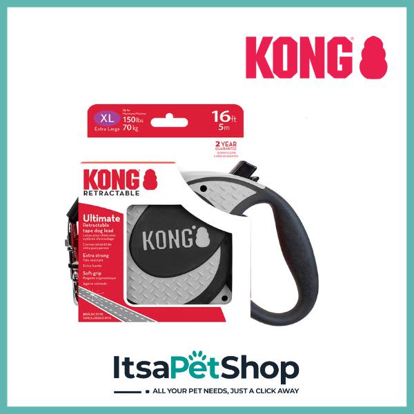 Kong Ultimate Retractable Lead - Up To 70KG!