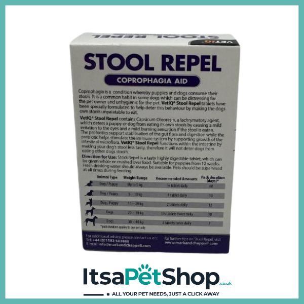 VETIQ Stool Repel For Dogs & Puppies