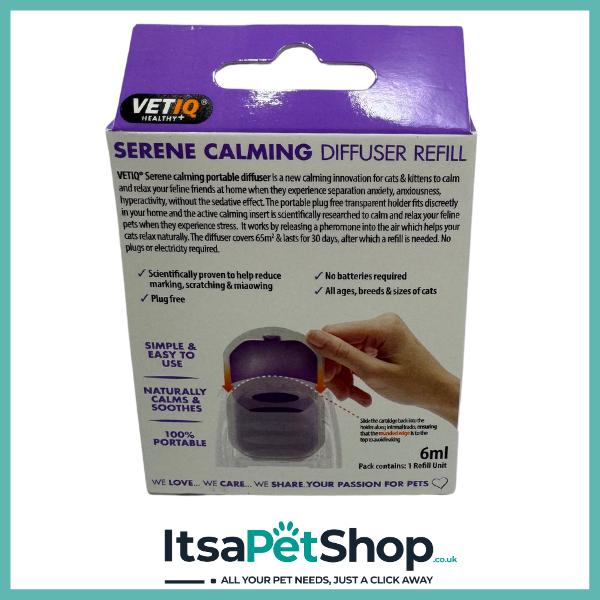 VETIQ Serene Calming Diffuser Refill For Cats